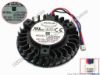 75034 Everflow T127015DM Server - Round Fan AI4N$aR, 12V 0.15A, W65x3x3, D58x15, Black Blower Everflow T127015DM Server - Round Fan 