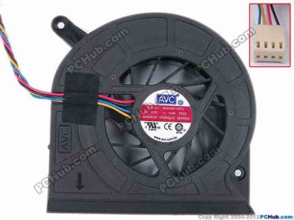 75259 AVC BASA0819R5U Server - Blower Fan P009, bw80x79x19, w260x4x4, 5V 0.6A AVC BASA0819R5U Server - Blower Fan 