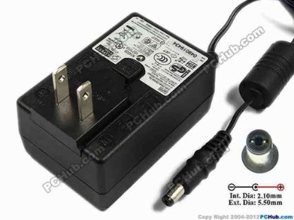 75341 APD / Asian Power Devices WA-24E12 AC Adapter 5V-12V 12V 2A, 5.5/2.1mm, US 2-Pin, New APD / Asian Power Devices WA-24E12 AC Adapter 5V-12V <span style="font-family: simsun; color: #000000; font-size: medium">
<div style="padding-bottom: 2px; border-right-width: 0px; background-color: #ffffff; padding-left: 2px; padding-right: 2px; font-family: verdana, sans-serif; border-top-width: 0px; border-bottom-width: 0px; color: #404040; font-size: 10pt; border-left-width: 0px; padding-top: 2px"><span class="span11" id="ctl00_ContentPlaceHolder1_ItemDesc1_lblItemDescription">
<p><span id="ctl00_ContentPlaceHolder1_ItemDesc1_lblItemDescription">AC Adaptor Model: WA-24E12<br />
</span></p>
<p>INPUT: 100-240V~ 0.65A MAX, 50-60Hz<br />
OUTPUT: 12V 2A 24W<br />
Connecter size: Int. Diameter: 2.1mm&nbsp;<br />
Ext. Diameter: 5.50mm<br />
Length : 9.00mm<br />
<br />
*2 Flat-pin US Plug</p></span></div></span>