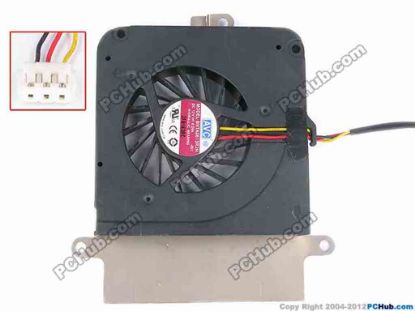 75550 AVC BNTA0613R2H Server - Blower Fan -001, w100x3x3, 12V 0.24A AVC BNTA0613R2H Server - Blower Fan
