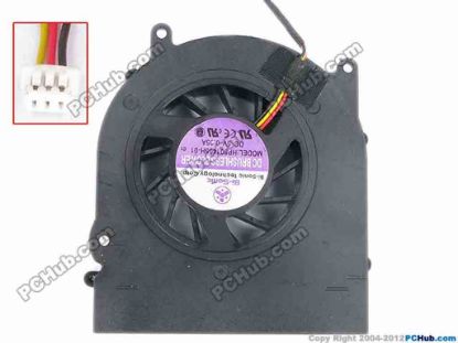 76167 Bi-Sonic HP501405H-01 Cooling Fan  C1, w35x3x3, 5V 0.35A, Bare Fan Bi-Sonic HP501405H-01 Cooling Fan  