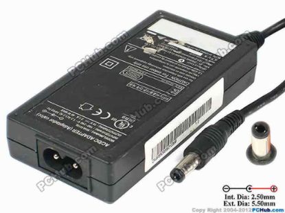 76708 Other Brands SHA1010L AC Adapter- Laptop 19V 2.1A, 5.5/2.5mm, 2-Prong Other Brands SHA1010L AC Adapter- Laptop <div>Model: SHA1010L</div>
<div><br />
</div>
<div>INPUT: 100-240V~1.2A, 50-60Hz</div>
<div>OUTPUT: 19V 2.1A 40W</div>
<div>Connecter size: Int. Diameter: 2.50mm</div>
<div>Ext. Diameter: 5.50mm</div>
<div><br />
</div>
<div><br />
</div>
<div>Dimensions: 95 X 48 X 18 mm</div>
<div><br />
</div>
<div>*Please take note, 2 wire AC power cord not included.</div>