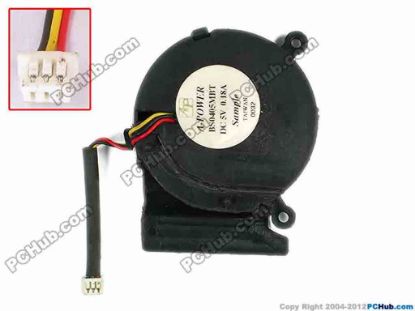 77583 A-Power BS0405MBT Cooling Fan  Bare, w40x3x3, 5V 0.18A A-Power BS0405MBT Cooling Fan  