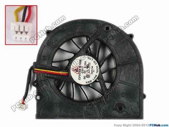 77587 SAM LAM CF0550-B10M-C087 Cooling Fan  340814600009, Bare, w30x3x3, 5V 0.35A SAM LAM CF0550-B10M-C087 Cooling Fan  