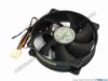 77803 Silentmatic SFC9225LU-12T Server - Round Fan dia95x95x25, w185x3x4, 12V 0.22A Silentmatic SFC9225LU-12T Server - Round Fan 