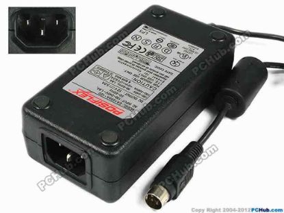 77864 Other Brands Posiflex AC Adapter- Laptop 12V 5A, 4-Pin DIN, C14 Other Brands Posiflex AC Adapter- Laptop <span class="span11" id="ctl00_ContentPlaceHolder1_ItemDesc1_lblItemDescription">
<div><span class="span11" id="ctl00_ContentPlaceHolder1_ItemDesc1_lblItemDescription">
<div>AC Adapter Model: AC-D01</div>
<div> </div>
<div>Input: 100-240V~ 1.8A, 50-60Hz<br />
Input: 100-200VA~ +12V~+17V 5.0A &amp; 60W MAX</div>
<div>DC Output : 12V 5.0A 60W<br />
<br />
</div>
<div> <br />
*Please take note, 3 wire IEC AC <a shape="rect" href="http://www.pchub.com/uph/category/356/Power-Core.html">power cord</a> not included.<br />
</div></span></div></span>