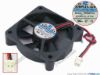 78099 XIFAN / Xinruilian RDM6015S Server - Square Fan sq60x60x15, w110x2x2, 12V 0.15A XIFAN / Xinruilian RDM6015S Server - Square Fan 