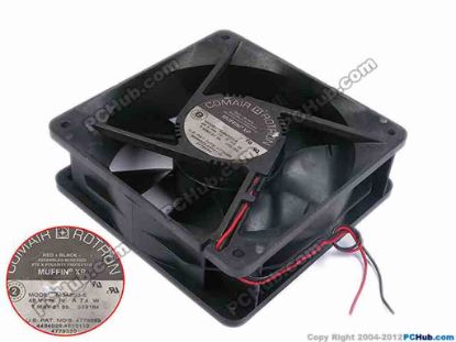 78220 Comair Rotron MS4BD3-E Server - Square Fan sq120x120x38, w160x2, 48V 0.15A Comair Rotron MS4BD3-E Server - Square Fan 