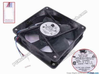 78745 Comair Rotron MC48BOX Server - Square Fan sq120x120x32, w50x3x3, 48V 0.18A Comair Rotron MC48BOX Server - Square Fan 
