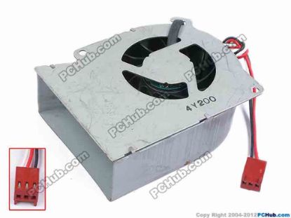 79013 Toshiba MCF-511BM12 Server - Blower Fan bw76x60x25, w135x3x3, 12V 0.16A Toshiba MCF-511BM12 Server - Blower Fan 