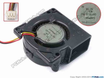 79174 Panasonic FAL3F12LUSD Server - Blower Fan bw51x51x20, w150x3x3, 12V 0.3A Panasonic FAL3F12LUSD Server - Blower Fan 