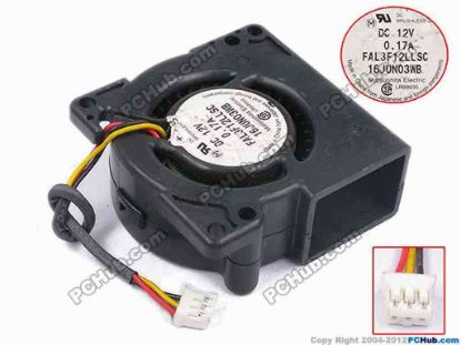 79256 Panasonic FAL3F12LLSC Server - Blower Fan bw50x50x20, w80x3x3, 12V 0.17A Panasonic FAL3F12LLSC Server - Blower Fan 