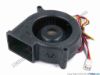 79266 Sanyo Denki 109BD12HC2 Server - Blower Fan bw76x75x30, w310x3x3, 12V 0.37A Sanyo Denki 109BD12HC2 Server - Blower Fan 