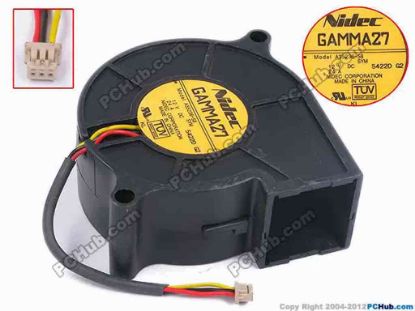 79267 Nidec A35236-58 Server - Blower Fan SYM, bw58x58x25, w70x3x3, 12V 0.24A Nidec A35236-58 Server - Blower Fan