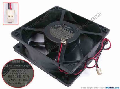 79307 Panasonic FBK-12G12M Server - Square Fan -1F, sq120x120x38, w310x2x2, 12V 0.45A Panasonic FBK-12G12M Server - Square Fan 