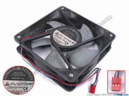 79323 Comair Rotron MCD48K6NDNX Server - Square Fan sq120x120x32, w190x3x3, 48V 0.27A 13W Comair Rotron MCD48K6NDNX Server - Square Fan 
