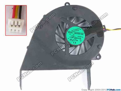 79886 ADDA AB8705HX-DB3 Cooling Fan  CWPF12, w30x3x3, 5V 0.40A, Bare fan ADDA AB8705HX-DB3 Cooling Fan  