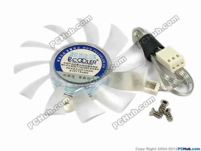 80308 UPH Cooler Cooler- Display Card Fan 7010-3 UPH Cooler Cooler- Display Card Fan <span class="span11" id="ctl00_ContentPlaceHolder1_ItemDesc1_lblItemDescription"><span style="font-weight: bold;">Specifications:</span><br />
<ul>
<li>Dimensions:&nbsp;&nbsp;&nbsp;&nbsp;&nbsp;&nbsp;&nbsp;&nbsp; 65mm Dia x 12mm Hieght</li>
<li>Weight:&nbsp;&nbsp;&nbsp;&nbsp;&nbsp;&nbsp;&nbsp;&nbsp;&nbsp;&nbsp;&nbsp;&nbsp;&nbsp;&nbsp;&nbsp; 20g</li>
<li>Rated Voltage:&nbsp;&nbsp;&nbsp;&nbsp;&nbsp;&nbsp;DC 12V</li>
<li>Rated Current:&nbsp;&nbsp;&nbsp;&nbsp;&nbsp;&nbsp;0.16±0.02Amp</li>
<li>Fan Speed:&nbsp;&nbsp;&nbsp;&nbsp;&nbsp;&nbsp;&nbsp;&nbsp;&nbsp;&nbsp; 3,200rpm±10%</li>
<li>Max.Air Flow:&nbsp;&nbsp;&nbsp;&nbsp;&nbsp;&nbsp;&nbsp; 22.8CFM</li>
<li>Bearing Type:&nbsp;&nbsp;&nbsp;&nbsp;&nbsp;&nbsp; Hydraumatic</li></ul>
<p><span style="font-weight: bold;">VGA Cooler Compatible: </span>SVC-737, Colorful (7cm) etc</p></span>
