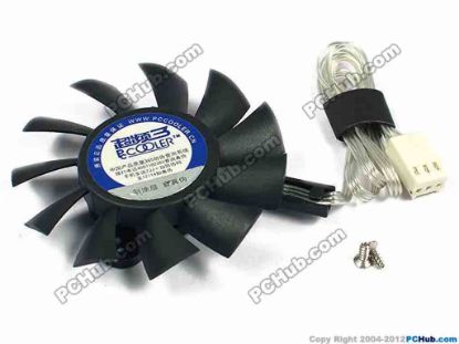 80313 UPH Cooler Cooler- Display Card Fan 6010 UPH Cooler Cooler- Display Card Fan <span class="span11" id="ctl00_ContentPlaceHolder1_ItemDesc1_lblItemDescription"><span style="font-weight: bold;">Specifications:</span><br />
<ul>
<li>Dimensions:&nbsp;&nbsp;&nbsp;&nbsp;&nbsp;&nbsp;&nbsp;&nbsp; 58mm Dia x 12mm Hieght</li>
<li>Weight:&nbsp;&nbsp;&nbsp;&nbsp;&nbsp;&nbsp;&nbsp;&nbsp;&nbsp;&nbsp;&nbsp;&nbsp;&nbsp;&nbsp;&nbsp; 22g</li>
<li>Rated Voltage:     &nbsp;&nbsp;&nbsp;&nbsp; DC 12V</li>
<li>Rated Current:     &nbsp;&nbsp;&nbsp;&nbsp; 0.17Amp</li>
<li>Fan Speed:&nbsp;&nbsp;&nbsp;&nbsp;&nbsp;&nbsp;&nbsp;&nbsp;&nbsp;&nbsp; 3,500rpm±10%</li>
<li>Max.Air Flow:&nbsp;&nbsp;&nbsp;&nbsp;&nbsp;&nbsp;&nbsp; 22.8CFM</li>
<li>Bearing Type:      &nbsp;&nbsp;&nbsp;&nbsp; &nbsp;Hydraumatic</li></ul>
<p><span style="font-weight: bold;">VGA Cooler Compatible: </span>SVC-615</p></span>