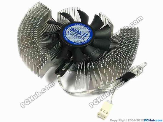 80650 PcCooler Fan Cooler- Display Card Fan K60 PcCooler Fan Cooler- Display Card Fan <span style="font-weight: bold;">Specifications:</span><br />
Dimensions(mm)&nbsp;&nbsp;&nbsp;&nbsp;&nbsp;&nbsp;&nbsp;&nbsp;&nbsp;&nbsp;&nbsp;&nbsp;&nbsp;&nbsp;&nbsp;&nbsp;&nbsp;&nbsp;&nbsp; 103(L)x81(W)x27(H)<br />
Weight&nbsp;&nbsp;&nbsp;&nbsp;&nbsp;&nbsp;&nbsp;&nbsp;&nbsp;&nbsp;&nbsp;&nbsp;&nbsp;&nbsp;&nbsp;&nbsp;&nbsp;&nbsp;&nbsp;&nbsp;&nbsp;&nbsp;&nbsp;&nbsp;&nbsp;&nbsp;&nbsp;&nbsp;&nbsp;&nbsp;&nbsp;&nbsp;&nbsp;&nbsp; 86g<br />
Bearing Type&nbsp;&nbsp;&nbsp;&nbsp;&nbsp;&nbsp;&nbsp;&nbsp;&nbsp;&nbsp;&nbsp;&nbsp;&nbsp;&nbsp;&nbsp;&nbsp;&nbsp;&nbsp;&nbsp;&nbsp;&nbsp;&nbsp;&nbsp;&nbsp;&nbsp; Hydraumatic<br />
Rated  Voltage&nbsp;&nbsp;&nbsp;&nbsp;&nbsp;&nbsp;&nbsp;&nbsp;&nbsp;&nbsp;&nbsp;&nbsp;&nbsp;&nbsp;&nbsp;&nbsp;&nbsp;&nbsp;&nbsp;&nbsp;&nbsp;&nbsp;&nbsp;&nbsp; 12V DC<br />
Rated Current&nbsp;&nbsp;&nbsp;&nbsp;&nbsp;&nbsp;&nbsp;&nbsp;&nbsp;&nbsp;&nbsp;&nbsp;&nbsp;&nbsp;&nbsp;&nbsp;&nbsp;&nbsp;&nbsp;&nbsp;&nbsp;&nbsp;&nbsp;&nbsp; 0.17±0.02Amp<br />
Fan Speed&nbsp;&nbsp;&nbsp;&nbsp;&nbsp;&nbsp;&nbsp;&nbsp;&nbsp;&nbsp;&nbsp;&nbsp;&nbsp;&nbsp;&nbsp;&nbsp;&nbsp;&nbsp;&nbsp;&nbsp;&nbsp;&nbsp;&nbsp;&nbsp;&nbsp;&nbsp;&nbsp;&nbsp;&nbsp; 3,500±10%RPM<br />
Air  Flow&nbsp;&nbsp;&nbsp;&nbsp;&nbsp;&nbsp;&nbsp;&nbsp;&nbsp;&nbsp;&nbsp;&nbsp;&nbsp;&nbsp;&nbsp;&nbsp;&nbsp;&nbsp;&nbsp;&nbsp;&nbsp;&nbsp;&nbsp;&nbsp;&nbsp;&nbsp;&nbsp;&nbsp;&nbsp;&nbsp;&nbsp;&nbsp;&nbsp; 22.8CFM<br />
Noise Level&nbsp;&nbsp;&nbsp;&nbsp;&nbsp;&nbsp;&nbsp;&nbsp;&nbsp;&nbsp;&nbsp;&nbsp;&nbsp;&nbsp;&nbsp;&nbsp;&nbsp;&nbsp;&nbsp;&nbsp;&nbsp;&nbsp;&nbsp;&nbsp;&nbsp;&nbsp;&nbsp;&nbsp; 28dBA±10%<br />