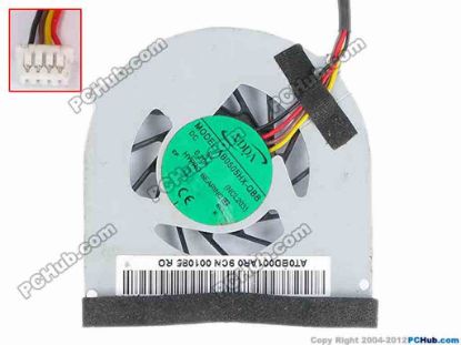 80969 ADDA AB0505HX-QBB Cooling Fan  NCL203, w30x4x4, 5V 0.20A, Bare ADDA AB0505HX-QBB Cooling Fan  
