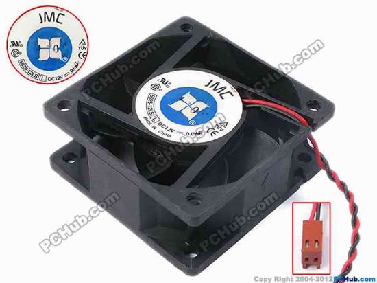 80984 JMC / DaTech 6025-12LS Server - Square Fan L, sq60x60x25, w150x2x2, 12V 0.07A JMC / DaTech 6025-12LS Server - Square Fan 