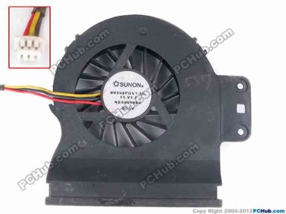 81049 SUNON B0506PGV1-8A Cooling Fan  B0506PGV1-8A, w45x3x3, 5V, Bare fan SUNON B0506PGV1-8A Cooling Fan  