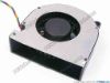 81128 Forcecon F8T0 Cooling Fan  1323-00230H2, w75x4x4, 5V, Bare fan Forcecon F8T0 Cooling Fan  For HP TouchSmart 300-1000