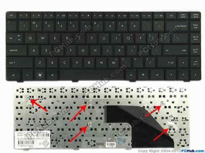 81172 HP 420 Keyboard 606128-001, US, "NEW" HP 420 Keyboard 