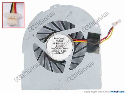 81176 Foxconn NFB55A05H Cooling Fan  F1FA3, NDU00, w15x3x3, 5V 0.40A, Bare fan Foxconn NFB55A05H Cooling Fan  
