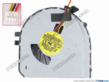 81186 Forcecon DFS451205M10T Cooling Fan  F9Q8, w20x3x3, 5V 0.40A, Bare fan Forcecon DFS451205M10T Cooling Fan  