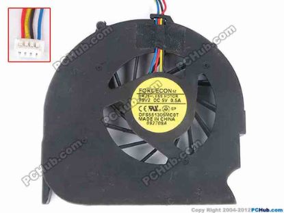 81217 Forcecon DFS551305MC0T Cooling Fan  F9V2, w50x4x4, 5V 0.50A, Bare fan Forcecon DFS551305MC0T Cooling Fan  