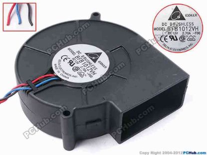 81266 Delta Electronics BFB1012VH Server - Blower Fan -F00, bw98x95x33, w290x3, 12V 2.7A Delta Electronics BFB1012VH Server - Blower Fan 