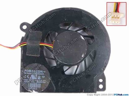 81290 Forcecon DFS491105MH0T Cooling Fan  F9G2, w15x3x3, 5V 0.50A, Bare fan Forcecon DFS491105MH0T Cooling Fan  