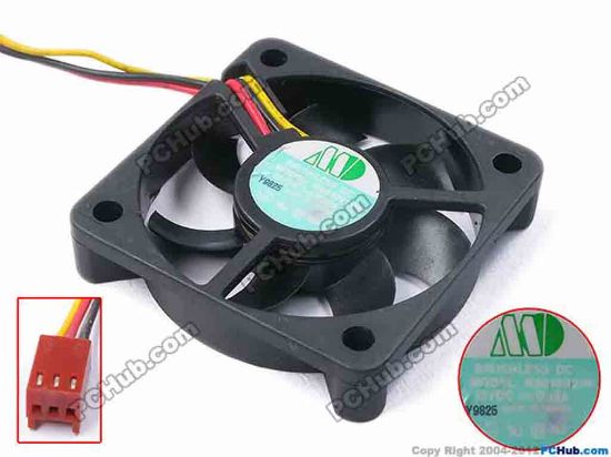 81307 Cooler Master N5010B2 Server - Square Fan M, sq50x50x10, w195x3x3, 12V 0.12A Cooler Master N5010B2 Server - Square Fan 