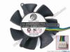 81380 Power Logic PLD05010S12H Server - Frameless / GPU Fan dia47x47x10, w90x4x4, 12V 0.2A, Black Power Logic PLD05010S12H Server - Frameless / GPU Fan 
