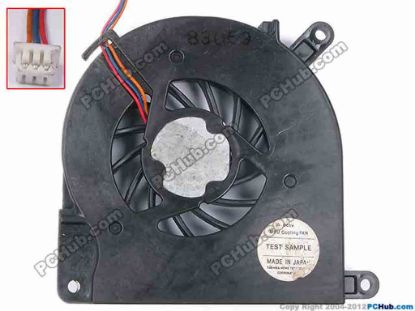 81547 Toshiba Common Item (Toshiba) Cooling Fan  MPU Cooling Fan, w30x3x3, 5V, Bare fan Toshiba Common Item (Toshiba) Cooling Fan  