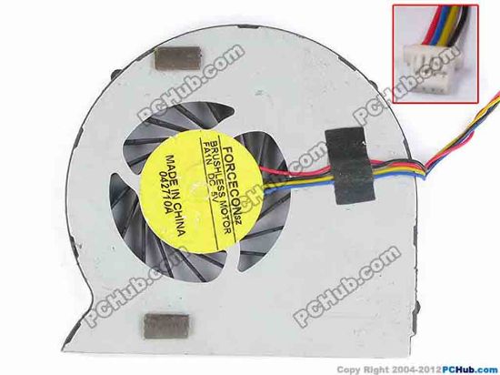 81548 Forcecon Common Item (Forcecon) Cooling Fan  FA1N, w40x4x4, 5V, Bare fan Forcecon Common Item (Forcecon) Cooling Fan  