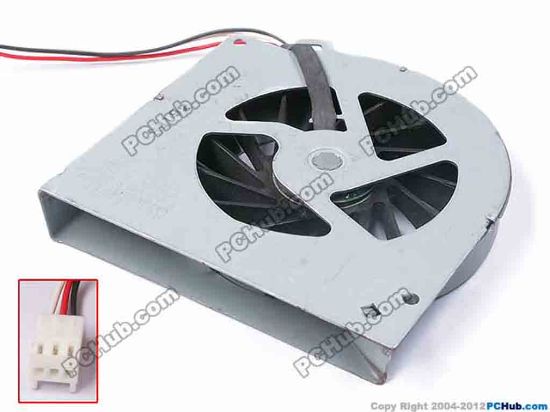 81675 Toshiba MCF-512CM12 Server - Blower Fan bw155x3x3, w155x3x3, 12V 0.16A Toshiba MCF-512CM12 Server - Blower Fan 