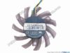 81757 Everflow DD7010MMGDB Server - Frameless / GPU Fan dia65x10, Dual, w(215&190)X7X4, 12v 0.25, Trans.Bl Everflow DD7010MMGDB Server - Frameless / GPU Fan 