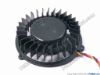 81823 Y.S TECH YD124515MB Server - Round Fan dia48x48x12, w255x3x3, 12V 0.15A Y.S TECH YD124515MB Server - Round Fan 