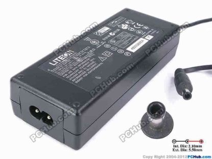 81874 LITE-ON PA-1400-01 AC Adapter 12V 3.3A, Barrel 6.5/4.5mm With Pin, 2-Prong LITE-ON PA-1400-01 AC Adapter 5V-12V
