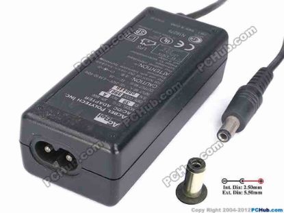 82070 Acbel Polytech API-8600 AC Adapter 5V-12V 5V 3A, 5.5/2.5mm, 2-Prong Acbel Polytech API-8600 AC Adapter 5V-12V <div style="border-top-width: 0px; border-right-width: 0px; border-bottom-width: 0px; border-left-width: 0px; padding-top: 2px; padding-right: 2px; padding-bottom: 2px; padding-left: 2px; font-size: 10pt; ">
<div style="border-top-width: 0px; border-right-width: 0px; border-bottom-width: 0px; border-left-width: 0px; padding-top: 2px; padding-right: 2px; padding-bottom: 2px; padding-left: 2px; font-size: 10pt; ">
<div style="border-top-width: 0px; border-right-width: 0px; border-bottom-width: 0px; border-left-width: 0px; padding-top: 2px; padding-right: 2px; padding-bottom: 2px; padding-left: 2px; ">
<div style="font-size: 10pt; ">Model: API-8600</div>
<div style="font-size: 10pt; "><br />
</div>
<div style="font-size: 10pt; ">INPUT: 100-240V~0.5A 50-60Hz&nbsp;</div>
<div style="font-size: 10pt; ">OUTPUT: 5V 3A 15W</div>
<div>
<div>Connecter size: Int. Diameter: 2.50mm&nbsp;</div>
<div>Ext. Diameter: 5.50mm</div></div>
<div style="font-size: 10pt; "><br />
</div>
<div style="font-size: 10pt; ">Dimensions: 93 X 40 X 27 mm</div>
<div style="font-size: 10pt; "><br />
</div>
<div style="font-size: 10pt; ">*Please take note, 2 wire AC power cord not included.</div></div></div></div>