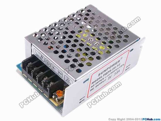 82091 UPH Power AC Adapter (Built-In) Encased DC5V 3.8A,AC110-220V UPH Power AC Adapter (Built-In) <span style="font-weight: bold; ">Encased AC/DC Power Supply<br />
Material:</span> All aluminum and stainless stain enclosure<br />
&nbsp; &nbsp; &nbsp; &nbsp;&nbsp;&nbsp;&nbsp;&nbsp;&nbsp;&nbsp;&nbsp;The aluminum body served as heatsink&nbsp;<br />
<br />
100% full load burn-in test<br />
-20°C~70°C operating temperature<br />
<br />
<span style="font-weight: bold; ">Over load, over voltage, short circuit protection</span><br />
Input: &nbsp;&nbsp;&nbsp;&nbsp;&nbsp;&nbsp;&nbsp;&nbsp;AC110V/220V 50/60Hz<br />
Output: &nbsp;&nbsp;&nbsp;&nbsp;&nbsp;&nbsp;DC5V 3.8AA<br />
&nbsp;&nbsp;&nbsp;&nbsp;&nbsp;&nbsp;&nbsp;&nbsp;&nbsp; &nbsp; &nbsp; &nbsp; &nbsp;Adjustable&nbsp;DC output.<br />