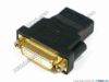 82134 Gift Home Adapter- HDMI HDMI / DVI 24+1, Male to Female. Black Gift Home Adapter- HDMI <div style="padding-bottom: 2px; border-right-width: 0px; padding-left: 2px; padding-right: 2px; border-top-width: 0px; border-bottom-width: 0px; font-size: 10pt; border-left-width: 0px; padding-top: 2px"><span style="font-weight: bold">Converter between HDMI and DVI</span><br />
Converting HDMI signals to DVI signal, or converting DVI signals to HDMI signal</div>