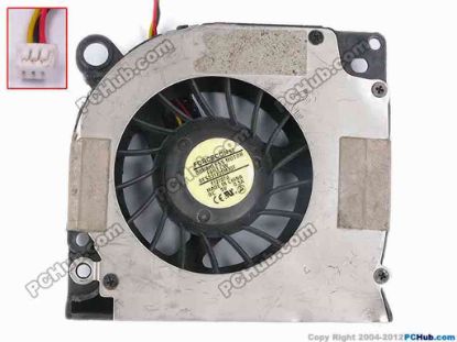 82433 Forcecon DFS531205M30T Cooling Fan  F6H3, w55x3x3, 5V 0.5A, Bare Fan Forcecon DFS531205M30T Cooling Fan  