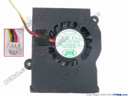 82473 Other Brands B4010L05S Cooling Fan  w110x3x3, 5V 0.24A, Bare Fan Other Brands B4010L05S Cooling Fan  