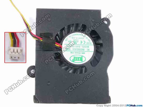 82473 Other Brands B4010L05S Cooling Fan  w110x3x3, 5V 0.24A, Bare Fan Other Brands B4010L05S Cooling Fan  