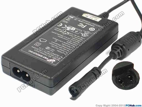 82498 FSP Group Inc FSP040-RSCA AC Adapter- Laptop 19V 2.1A, 2-Pin, 2-Prong FSP Group Inc FSP040-RSCA AC Adapter- Laptop <span id="ctl00_ContentPlaceHolder1_ItemDesc1_lblItemDescription" class="span11">Model:&nbsp;FSP040-RSCA<br />
<br />
INPUT: 100-240V~ 1.5A, 50-60Hz<br />
OUTPUT: 19V 2.1A 40W<br />
Connector: 2-pin DIN<br />
<br />
Dimensions: 95 x 50 x 16 mm<font color="#444444" face="Verdana"><br />
<br />
**Please take note, 2 wire <a href="http://www.pchub.com/uph/category/356/Power-Core.html">power cord</a> included.</font></span>