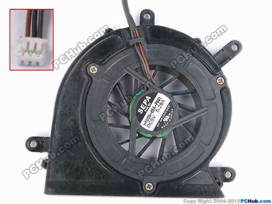 82563 SEPA HY50E-05A-P801 Cooling Fan  w60x3x3, 5V 0.28A, Bare Fan SEPA HY50E-05A-P801 Cooling Fan  